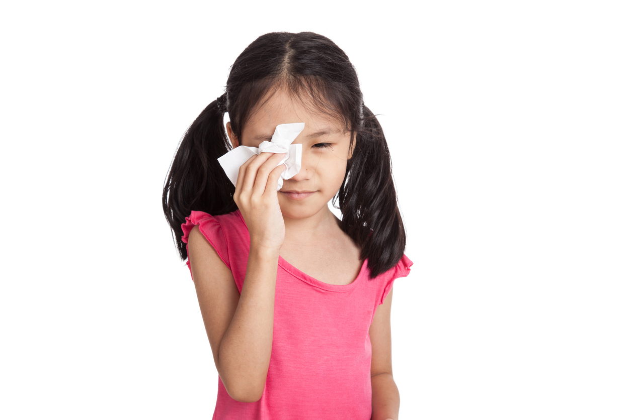 Pediatric eye allergies